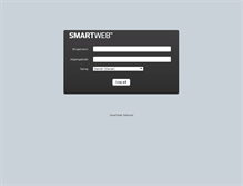 Tablet Screenshot of mail.smart-web.dk