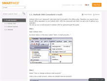 Tablet Screenshot of mail-help-uk.smart-web.dk